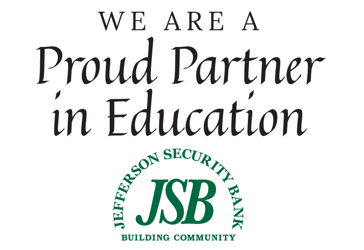 Proud Partner in Education - Jefferson Security Bank